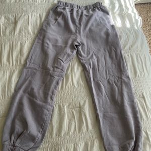 blue/purple brandy melville sweatpants